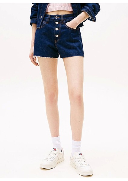 Tommy Hilfiger Kadın Mavi Kotşort fiyatları