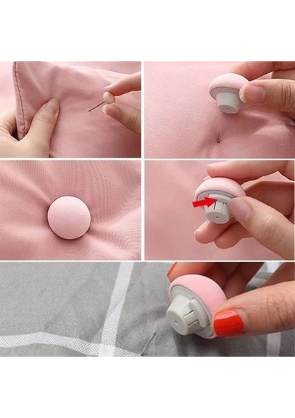 4 Adet Mantar Model Yorgan Kılıfı ve Çarşaf Tutucu Sabitleyici modelleri