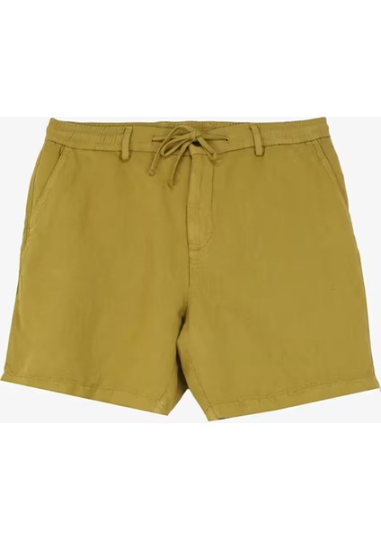 Beli Lastikli Arkası Fleto Cepli Jogger Erkek Şort