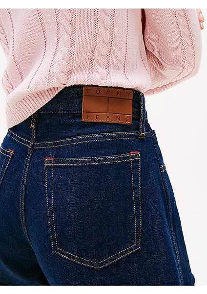 Tommy Hilfiger Kadın Mavi Kotşort