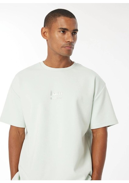 I Am Another Baskılı Basic Erkek T-Shirt