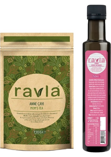 2'li Ürün - Anne Çayı 120g / Lohusa Yağı 250ml
