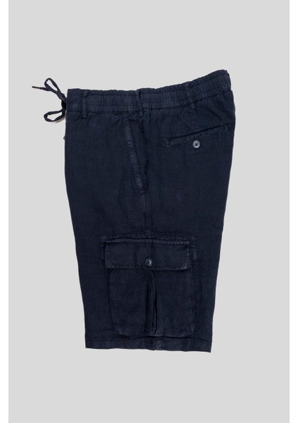 Kargo Model %100 Keten Erkek Şort