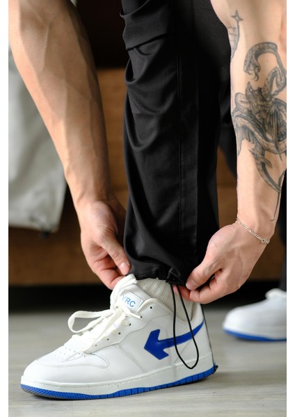 Masi Baggy Kort Paraşüt Düz Ipli Paça Kargo Cepli Erkek Eşofman Alt indirimleri