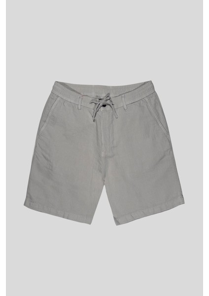 Beli Lastikli Arkası Fleto Cepli Jogger Erkek Şort