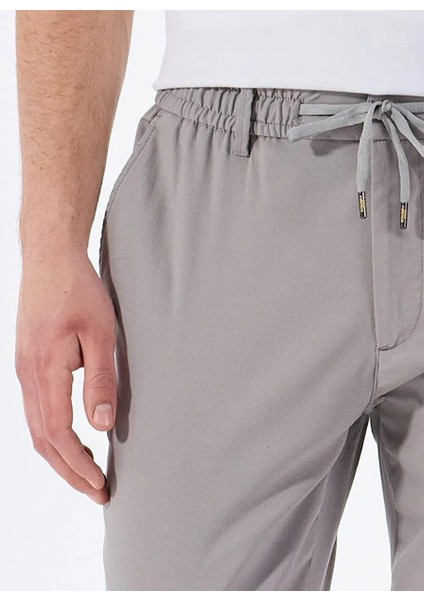 Beli Latikli Dik Cep Arka Cep Fermuar Detaylı Jogger Erkek Pantolon