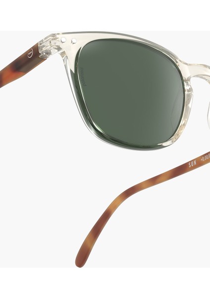 Sun #E Polarize Sandstorm - Şeffaf-Kahverengi Yetişkin Polarize Güneş Gözlüğü fırsatları