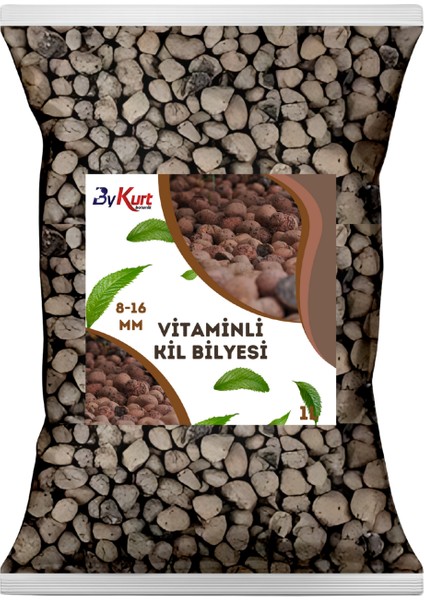 8-16MM Vitaminli Kil Bilyesi 1l Yüksek Su Tutma Drenaj ve Köklendirme Için Ideal