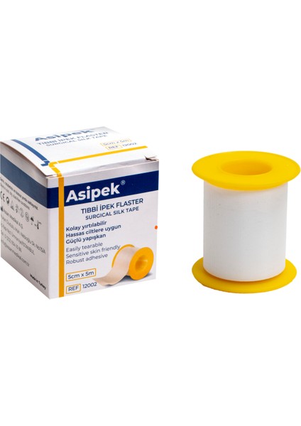 Tıbbi Ipek Flaster 5cm x 5m - 100 Adet