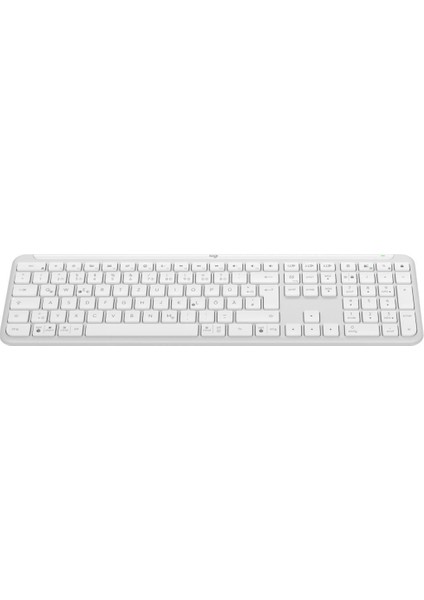 K950 Signature Slim Ingilizce Beyaz Klavye fırsatları