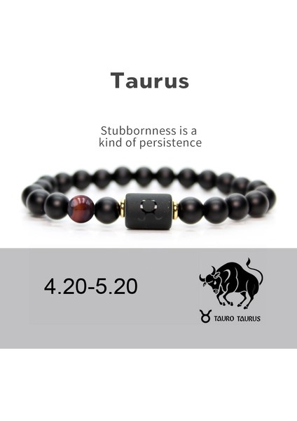 160-170MM Stili No.12 Boyutu Yeni 8mm Siyah Taş Boncuk Takımyıldızı Çift Bileklik Erkek Bilezikler Kadınlar Için Pulseras Masculina Hombre Erkek Erkek Takıları (Yurt Dışından) fırsatları