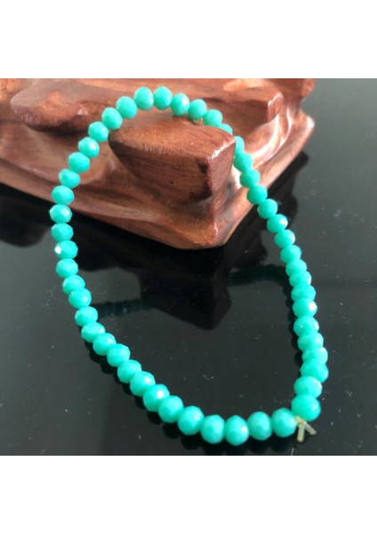 HT4M16 Sarı El Yapımı Kadın 4mm Taşlı Kristal Boncuklu Yuvarlak Cam Boncuk Esnek Bilezik Femme Bilezik Kadın Kız Sarma Takı (Yurt Dışından) indirimleri