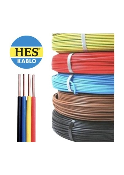 300/500 V Hes 2x1,5 mm Ttr-Siyah