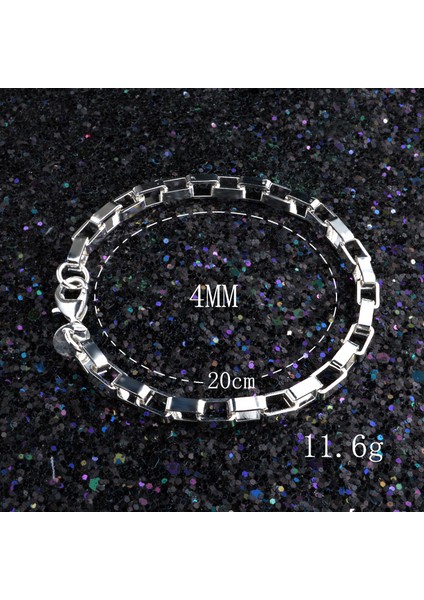 Xıyanıke Gümüş Kaplama Alerjiyi Önleyen Kolluk Bilezik Kadınlar Çift Moda Yaratıcı Izgara Geometrik Parti Takı (Yurt Dışından) fiyatları