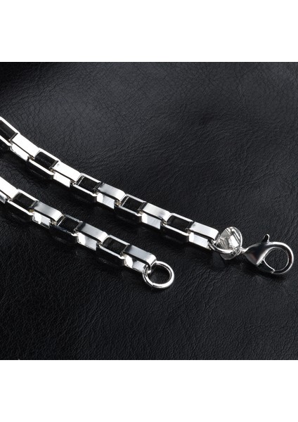 Xıyanıke Gümüş Kaplama Alerjiyi Önleyen Kolluk Bilezik Kadınlar Çift Moda Yaratıcı Izgara Geometrik Parti Takı (Yurt Dışından) fırsatları