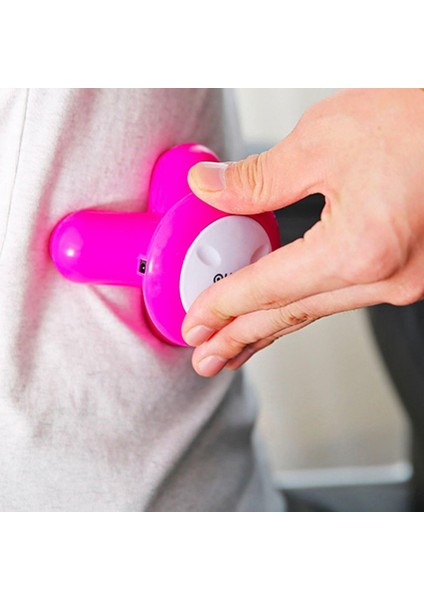 Robinanka 3 Başlıklı Titreşimli USB Şarjlı Mini El Masaj Aleti
