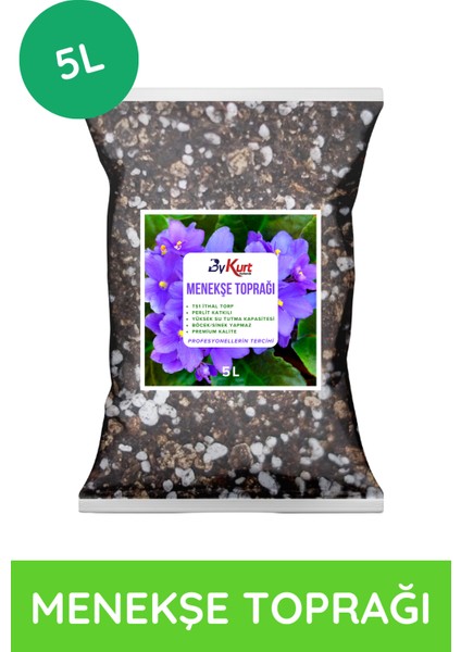 Menekşe Toprağı 5l Premium Kalite Böcek Sinek Yapmayan Özel Saksı Karışımı fiyatları