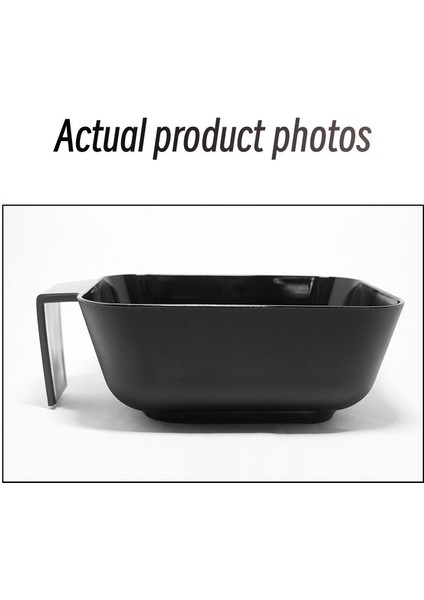 Berber Dükkanında Saç Boyama Kasesi Çok Fonksiyonlu Renk Karıştırma Kabı Diy Yüz Maskesi Karıştırma Kabı Saç Soyunma Aracı Siyah (Yurt Dışından) indirimleri