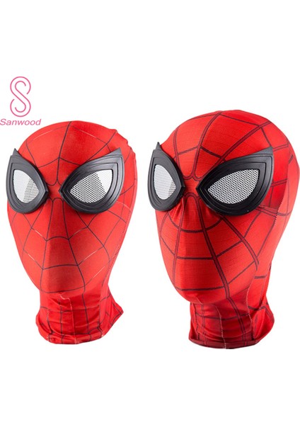 Çocuklar Yetişkinler Örümcek Adam Tam Kafa Maskesi Hood Kask Süper Kahraman Cosplay Başlık (Yurt Dışından) modelleri