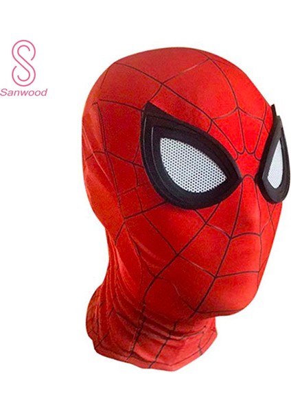 Çocuklar Yetişkinler Örümcek Adam Tam Kafa Maskesi Hood Kask Süper Kahraman Cosplay Başlık (Yurt Dışından) fırsatları