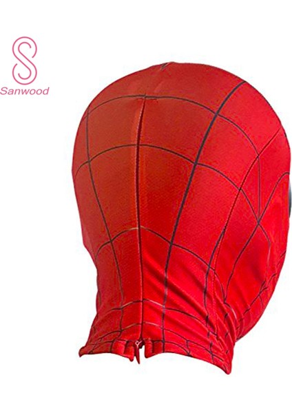 Çocuklar Yetişkinler Örümcek Adam Tam Kafa Maskesi Hood Kask Süper Kahraman Cosplay Başlık (Yurt Dışından) indirimleri