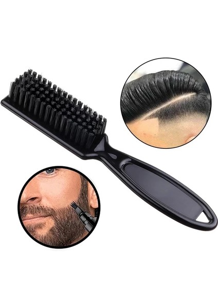 Profesyonel Kullanışlı Araçlar Erkek Kadın Tarak Makas Temizleme Fırçası Berber Aksesuarları Salon Berber Aracı Sakal Fırçası (Yurt Dışından)