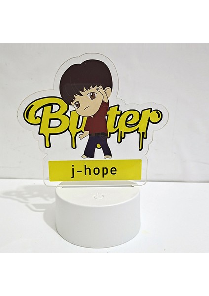 Livecity Bts Standı Aydınlık Tasarım Dekoratif Karikatür Işık Akrilik Şekil Standı Doğum Günü Hediyesi (Yurt Dışından) indirimleri
