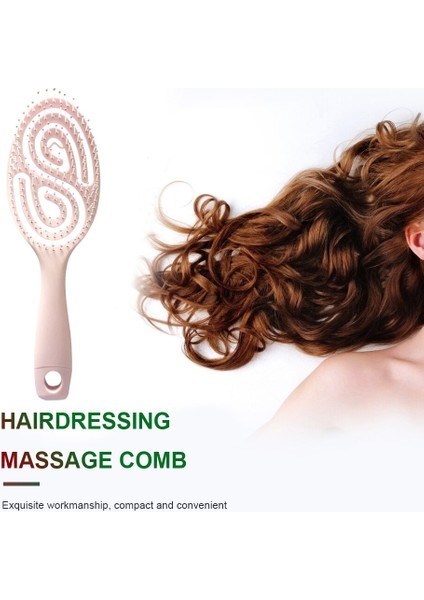 Dolaşık Açıcı Saç Tarak Kafa Derisi Masajı Islak Kıvırcık Saç Fırçası Kadın Salon Kuaförlük Şekillendirici Araçları Berber Aksesuarları (Yurt Dışından) modelleri