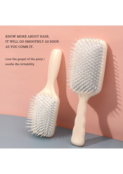Islak ve Kuru Çift Kullanımlı Masaj Hava Yastığı Tarak Kadın Saç Derisi Masaj Tarak Anti Statik Kıvırcık Saç Anti-Dolaşma Saç Fırçası (Yurt Dışından) modelleri