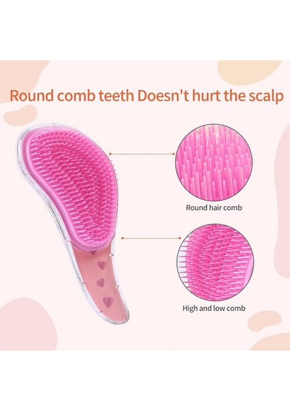 Tt Tarak Seti Saç Fırçası Kadın Saç Derisi Masaj Tarak Flamingo Kuaförlük Sevimli Karikatür Baskı Islak Kıvırcık Detangle Fırça Saç Aracı (Yurt Dışından) fiyatları