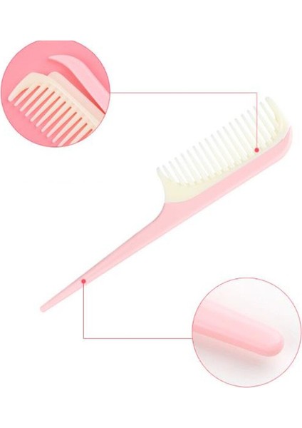 Makyaj Kuaförlük Tarak Tarak Kadın Erkek Ev Seyahat Ahşap Anti-Statik Ince Diş Saplı Tarak (Yurt Dışından) modelleri