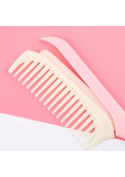 Makyaj Kuaförlük Tarak Tarak Kadın Erkek Ev Seyahat Ahşap Anti-Statik Ince Diş Saplı Tarak (Yurt Dışından) fırsatları