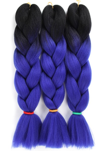Yeni Boyalı Peruk Örgüsü Iki Tonlu Degrade Kimyasal Elyaf Büyük Örgüjumbo Örgü Saçyüksek Sıcaklık Fiber Dreadlocks (Yurt Dışından) fiyatları
