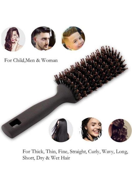 Arka Tarak Erkek Şekillendirme Araçları Domuz Kıl Kaburga Tarak Saç Bakım Ürünü Erkek Kaburga Tarağı Büyük Sırt Şekillendirici Tarak (Yurt Dışından) fiyatları