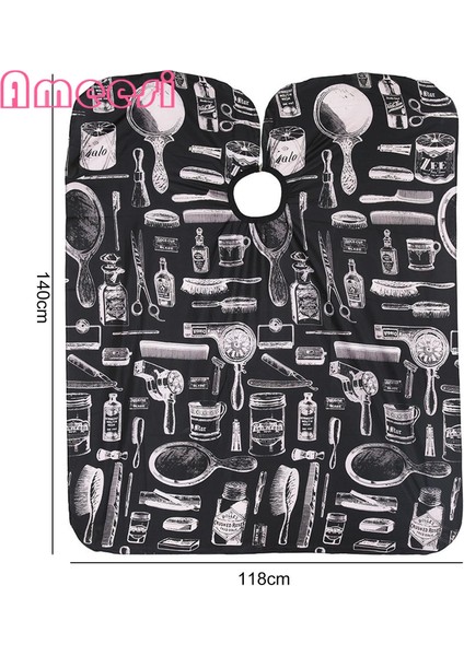 Ameesi Kuaförlük Elbisesi Nefes Alabilen Profesyonel Saç Kesme Pelerini (Yurt Dışından) fiyatları