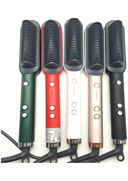 Taşınabilir Erkekler ve Kadınlar Saç Düzleştirici Bigudi Fırçası Hızlı Isıtma Düzleştirici Tarak Ev ve Seyahat Için Çok Fonksiyonlu Taşınabilir Fırça Şekillendirici Aletler (Yurt Dışından) fiyatları