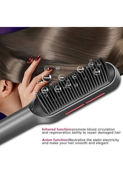 Profesyonel Saç Düzleştirici Fırçası Tarak Saç Şekillendirici Saç Tarak Fırçası Kızlar Için (Yurt Dışından) indirimleri