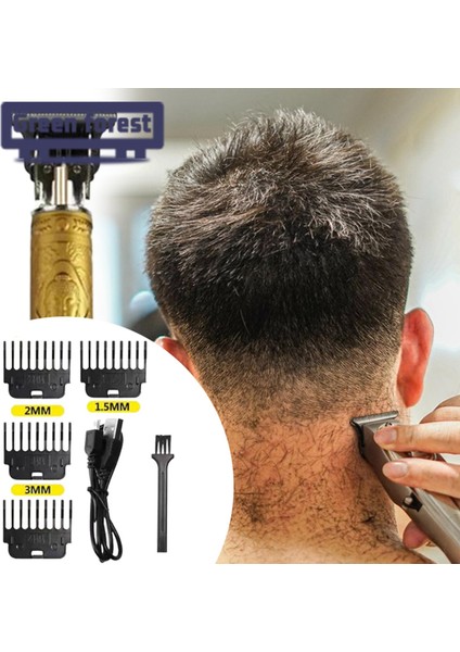 Yeşil Orman Saç Kesme Tarakları Hareketli Elektrikli Saç Kesme Makinesi Tıraş Makinesi Kılavuzu Taraklar (Yurt Dışından) indirimleri
