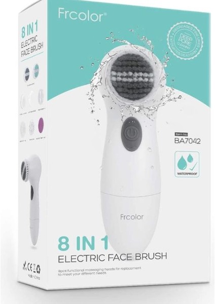 8'i 1 Arada Çok Fonksiyonlu Elektrikli Yüz Fırçası (Yurt Dışından) indirimleri