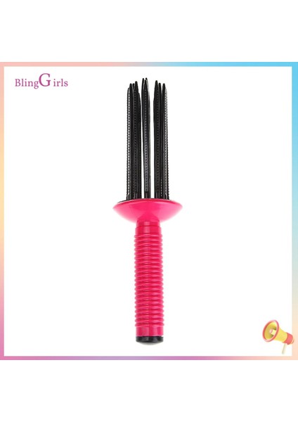 Kıvırma Rulo Tarak Profesyonel Hava Hacmi Saç Kabarık Tarak (Yurt Dışından)