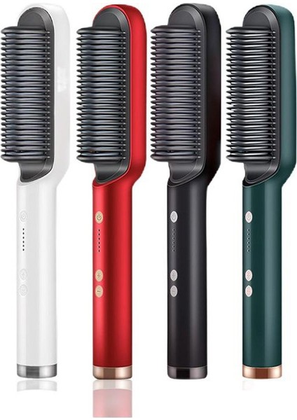 Kızların Elektrikli Profesyonel Saç Düzleştirme Fırçası. (Yurt Dışından)