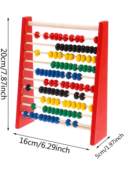 3-6 Yaş Çocuklar Için 1 Adet Zeka Gelişimi Ahşap Abaküs Çocuklar Için Matematik (Yurt Dışından) modelleri