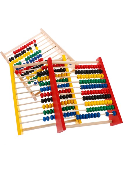 3-6 Yaş Çocuklar Için 1 Adet Zeka Gelişimi Ahşap Abaküs Çocuklar Için Matematik (Yurt Dışından) fırsatları