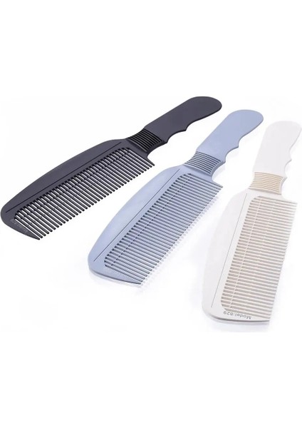 Karbon Fiber Anti-Statische 3D Kappers Kam Zwart Handvat Borstels Kam Clipper Kapper Kapsel Borstel Salon (Yurt Dışından) fiyatları