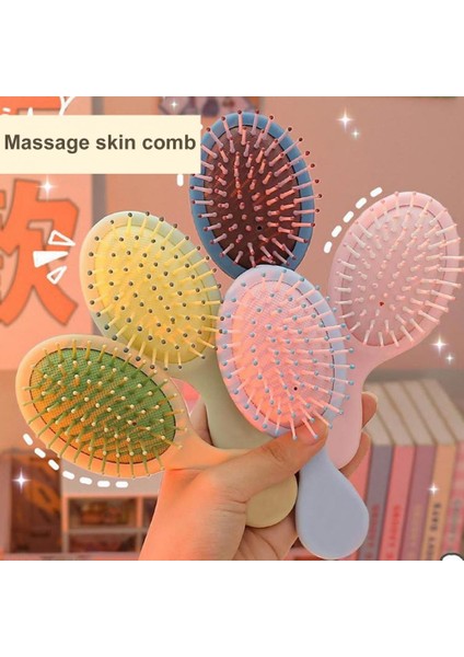 Iyi Dolaşık Açıcı Tarak Kompakt Dolaşık Açıcı Fırça Canlı Renk Saç Derisi Masaj Kadın Erkek Anti-Statik Tarak Saç Dolaşık Açıcı Fırça (Yurt Dışından) fiyatları