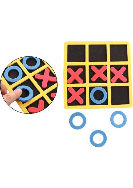 Tic Tac Toe Tak/ Noughts And Crosses Masa Oyunu Kapalı Alanda Oynama Masa Oyunu (Yurt Dışından)