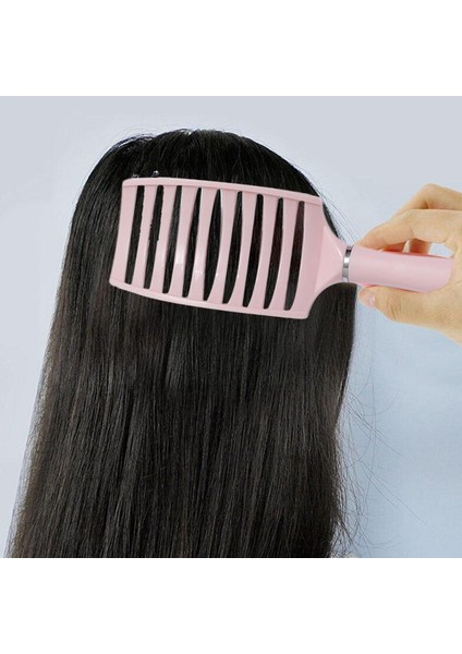 Saç Derisi Masaj Tarak Saç Fırçası Kadın Islak Kuru Kıvırcık Kıl Kuaför Salon Dolaşmayı Çözücü Şekillendirici Fırça Saç Naylon Araçları S2A1 (Yurt Dışından) fiyatları