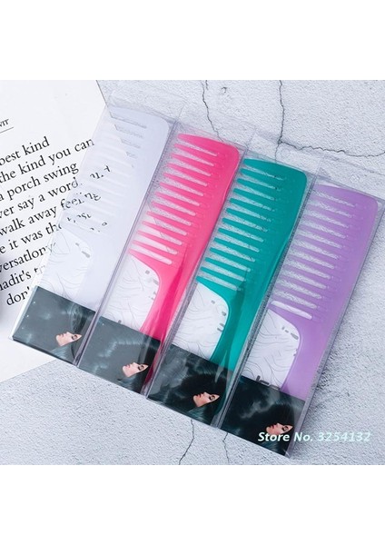 Geniş Diş Kuaför Tarak Isıya Dayanıklı Kadın Islak Kanca Kıvırcık Saç Fırçaları Pro Salon Boyama Şekillendirici Araçları Saç Tarak (Yurt Dışından) modelleri