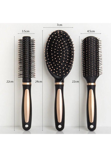 (Anti-Statik) Tarak Kadın Ev Kıvırcık Saç Tarağı Hava Yastığı Masaj Tarağı Profesyonel Şekillendirici Tarak Seti Kore Versiyonu Anti-Saç Dökülmesi (Yurt Dışından) fiyatları