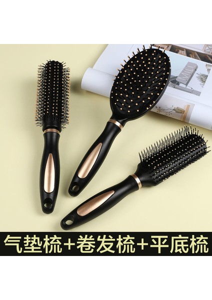 (Anti-Statik) Tarak Kadın Ev Kıvırcık Saç Tarağı Hava Yastığı Masaj Tarağı Profesyonel Şekillendirici Tarak Seti Kore Versiyonu Anti-Saç Dökülmesi (Yurt Dışından) modelleri